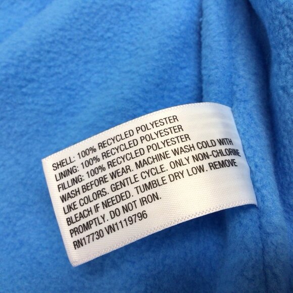 Cat & Jack NWT Zip-Up Winter 3-In-1 Jacket Blue Trucks Size 12 Months Flaw - Picture 7 of 12